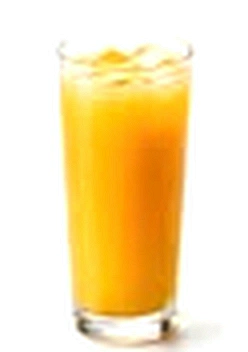 Jus d'orange pressé