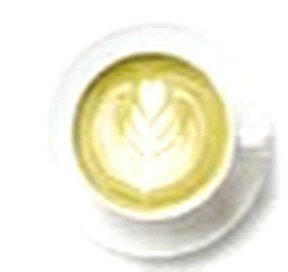 Pistachio latte