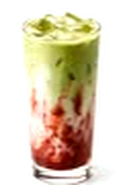 Strawberry matcha