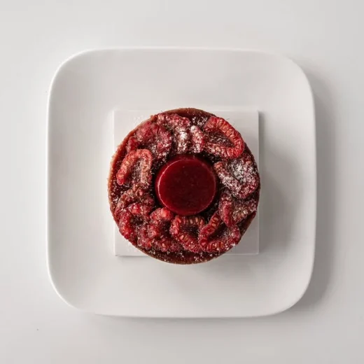 Tartelette aux framboises